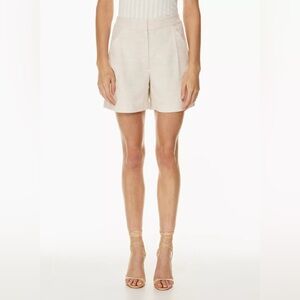 Aritzia Wilfred 5 Inch Linen Short